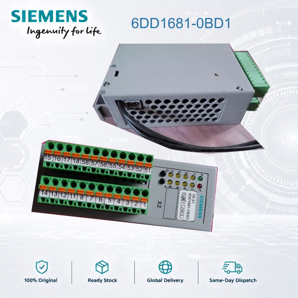 Siemens 6DD1681-0BD1 Industrial Drive Communica...