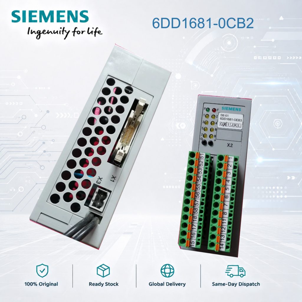Siemens 6DD1681-0CB2 Industrial Automation Comm...