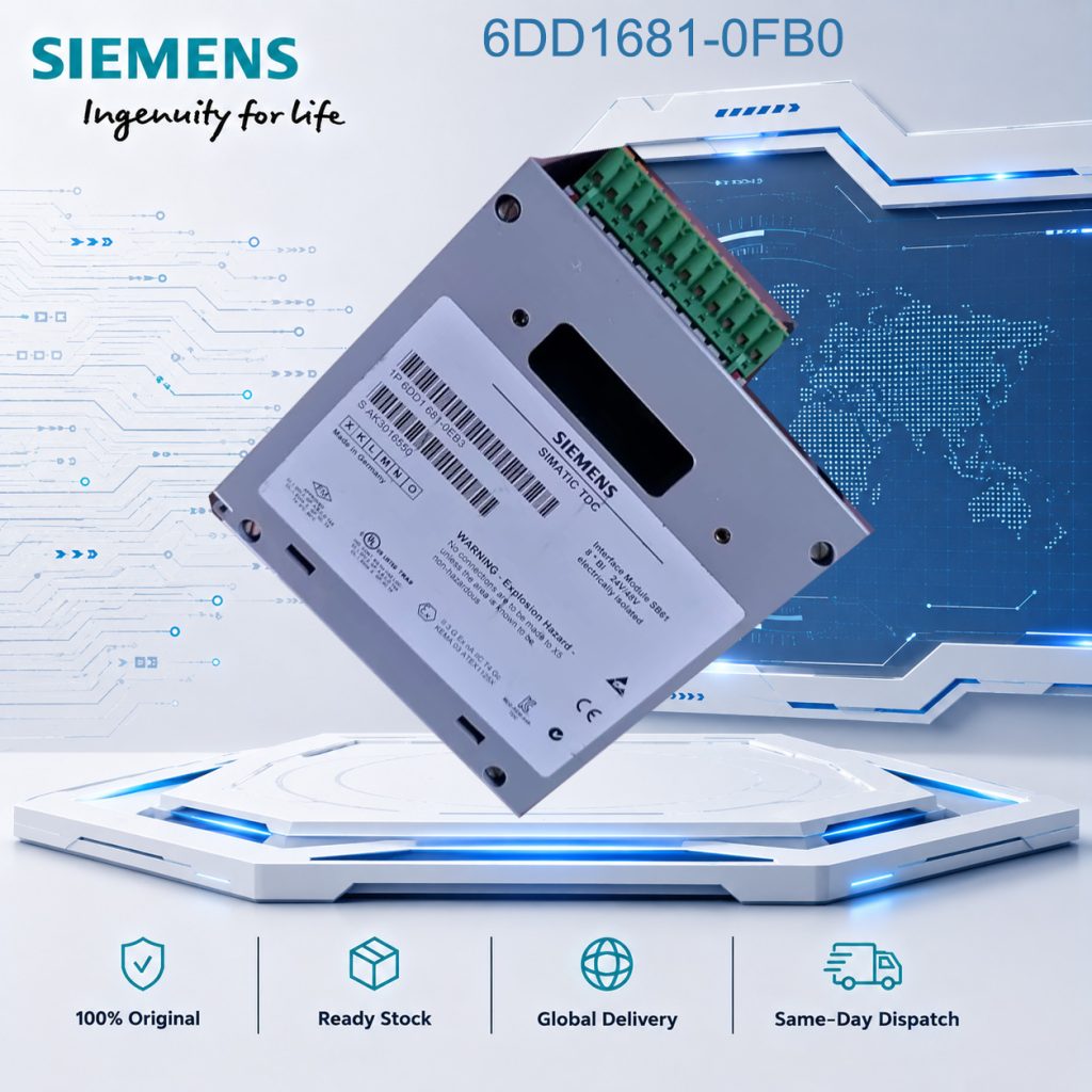 Siemens 6DD1681-0FB0 Industrial Process Communi...