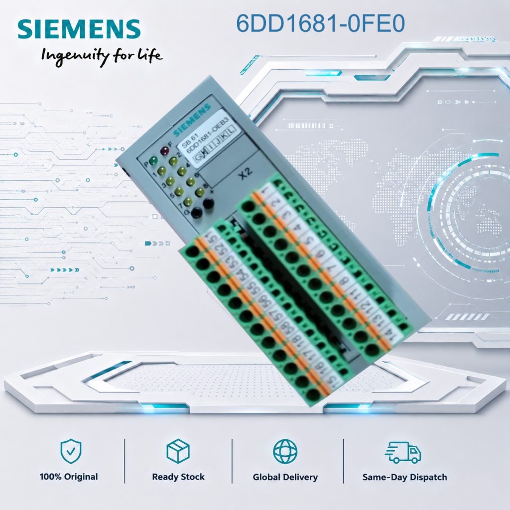 Siemens 6DD1681-0FE0 Industrial Automation Netw...