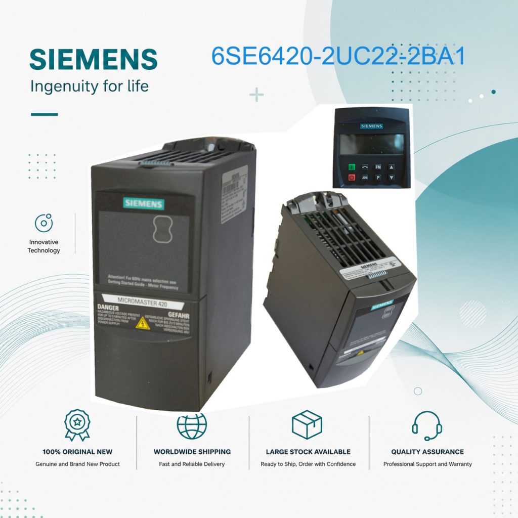 Siemens 6SE6420-2UC22-2BA1 MM420 Frequency Inve...