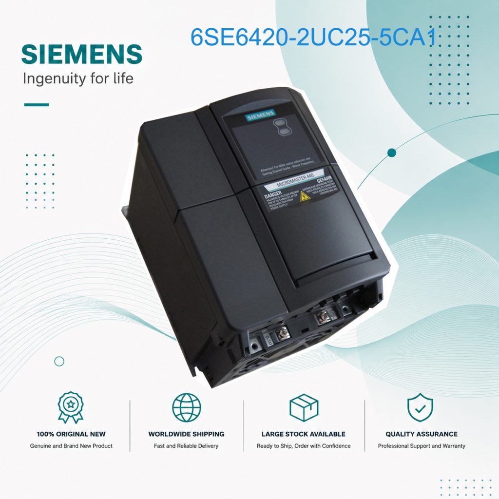 Siemens MICROMASTER MM400 VFD 5.5kW 200-240V 3-...