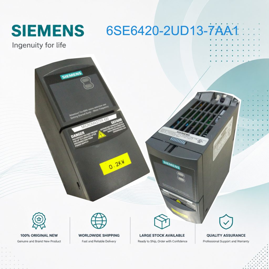 Siemens MICROMASTER MM400 VFD 0.37kW 380-480V 3...
