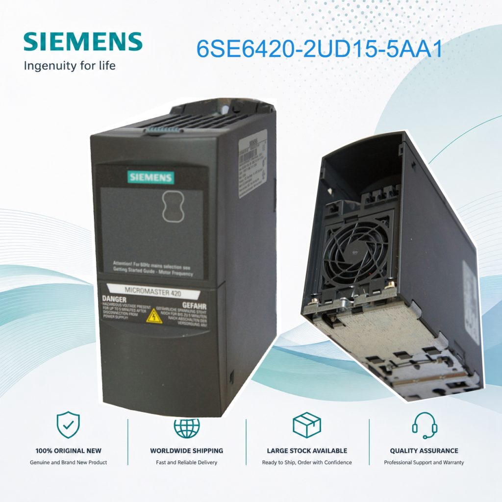 Siemens MICROMASTER MM400 VFD 0.55kW 380-480V 3...