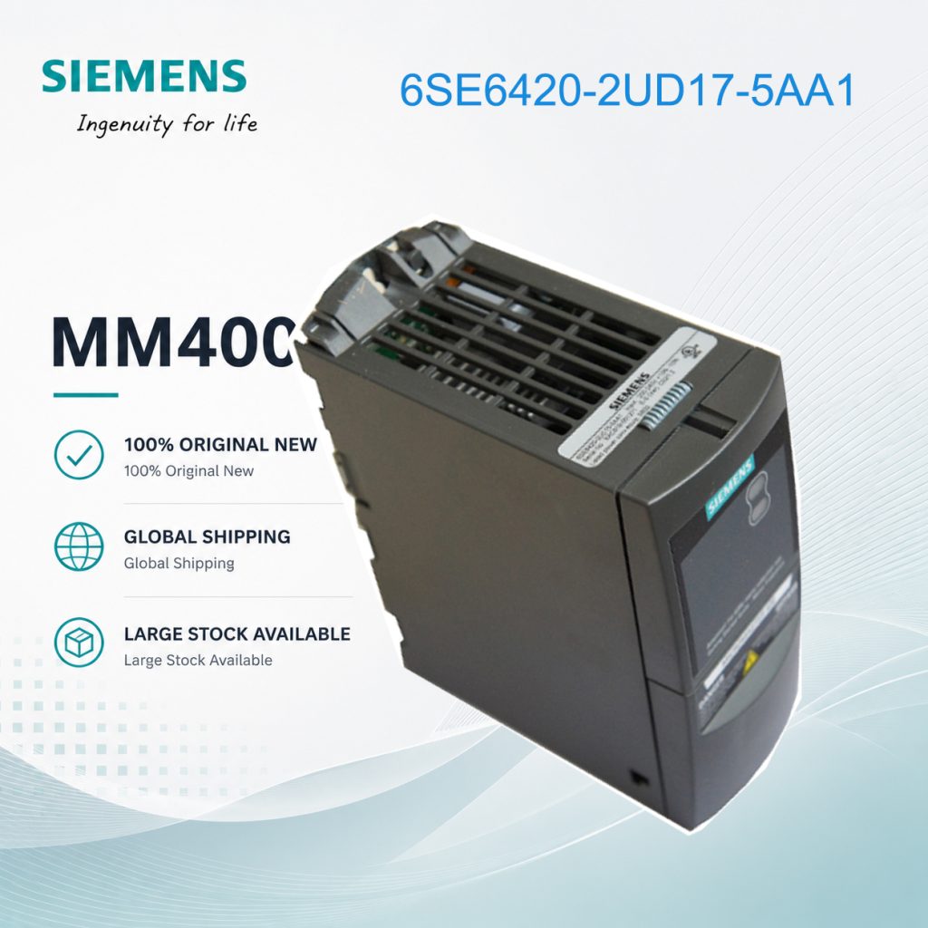 Siemens MICROMASTER MM400 VFD 0.75kW 380-480V 3...