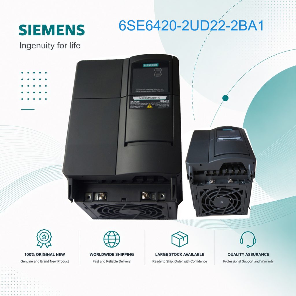 Siemens MICROMASTER MM400 VFD 2.2kW 380-480V 3-...