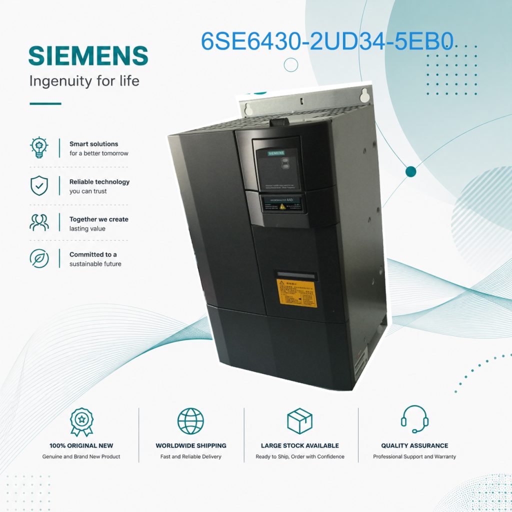 Siemens MICROMASTER 430 VFD 45kW 380-480V 3-Pha...