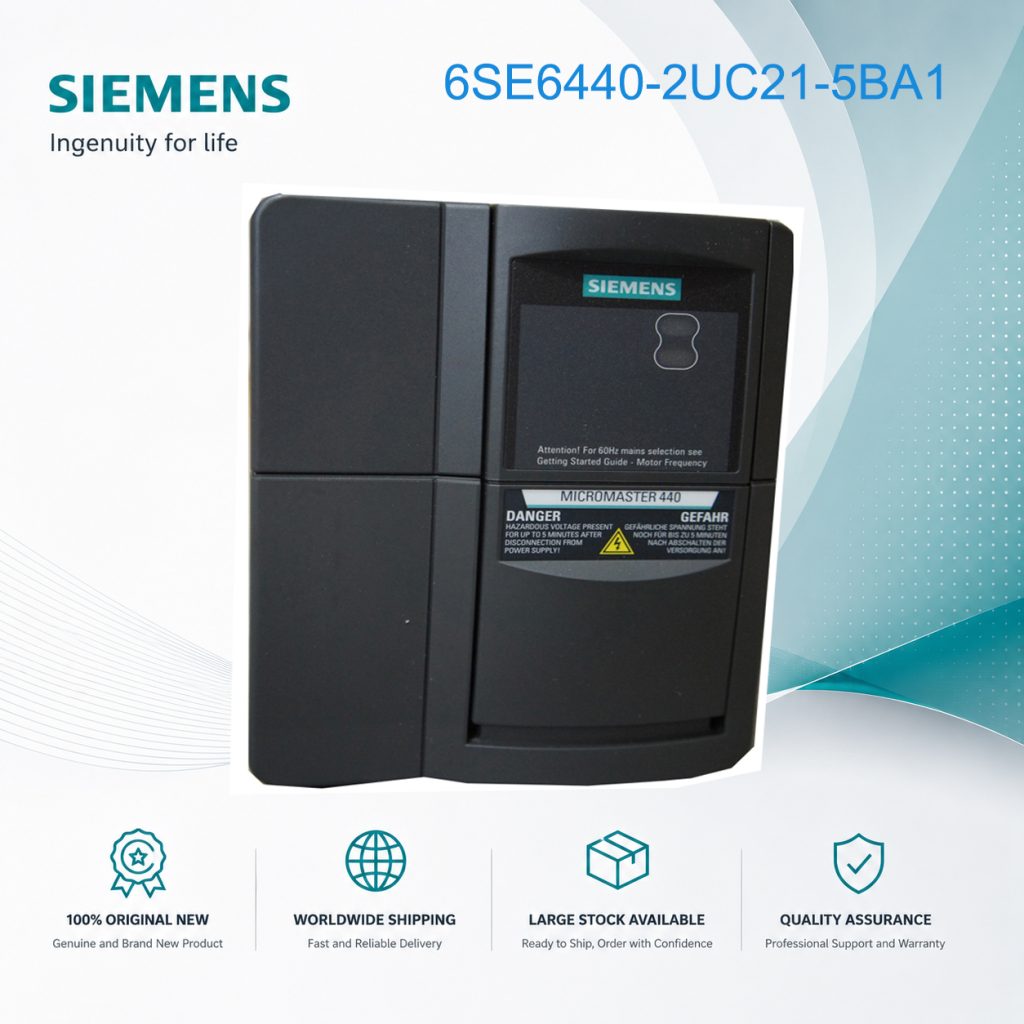 Siemens MICROMASTER 440 VFD 1.5kW 200-240V 1/3-...