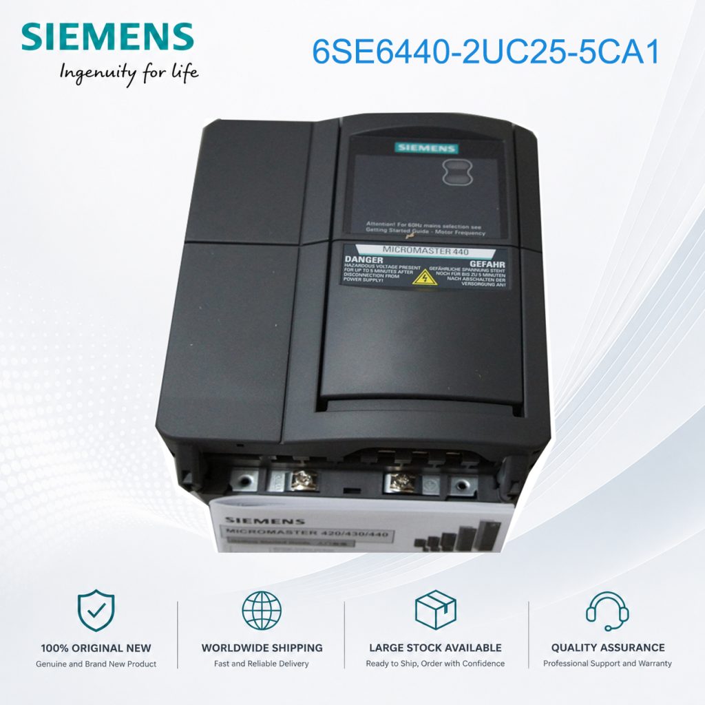 Siemens MICROMASTER 440 VFD 5.5kW 200-240V 3-Ph...