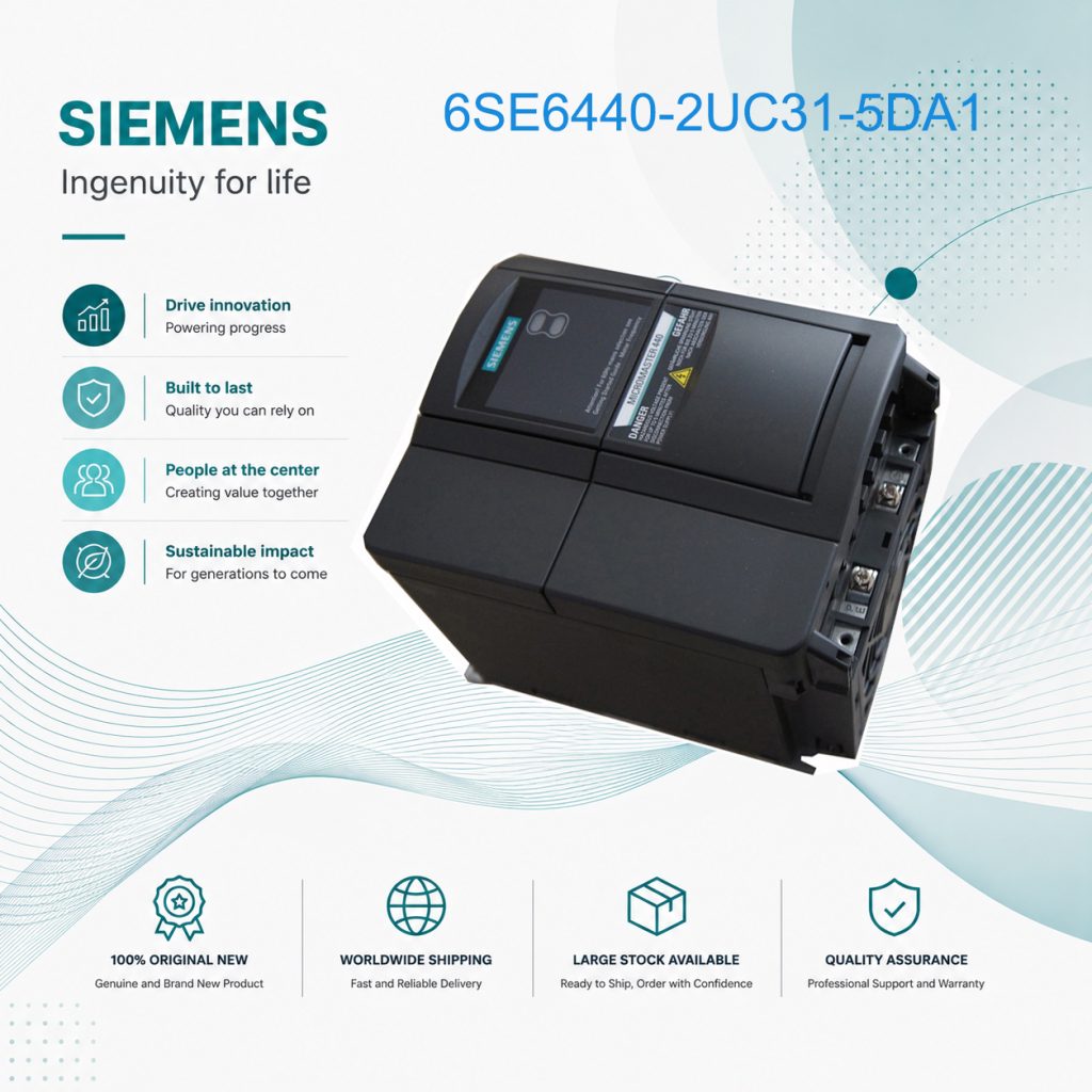 Siemens MICROMASTER 440 VFD 15kW 200-240V 3-Pha...