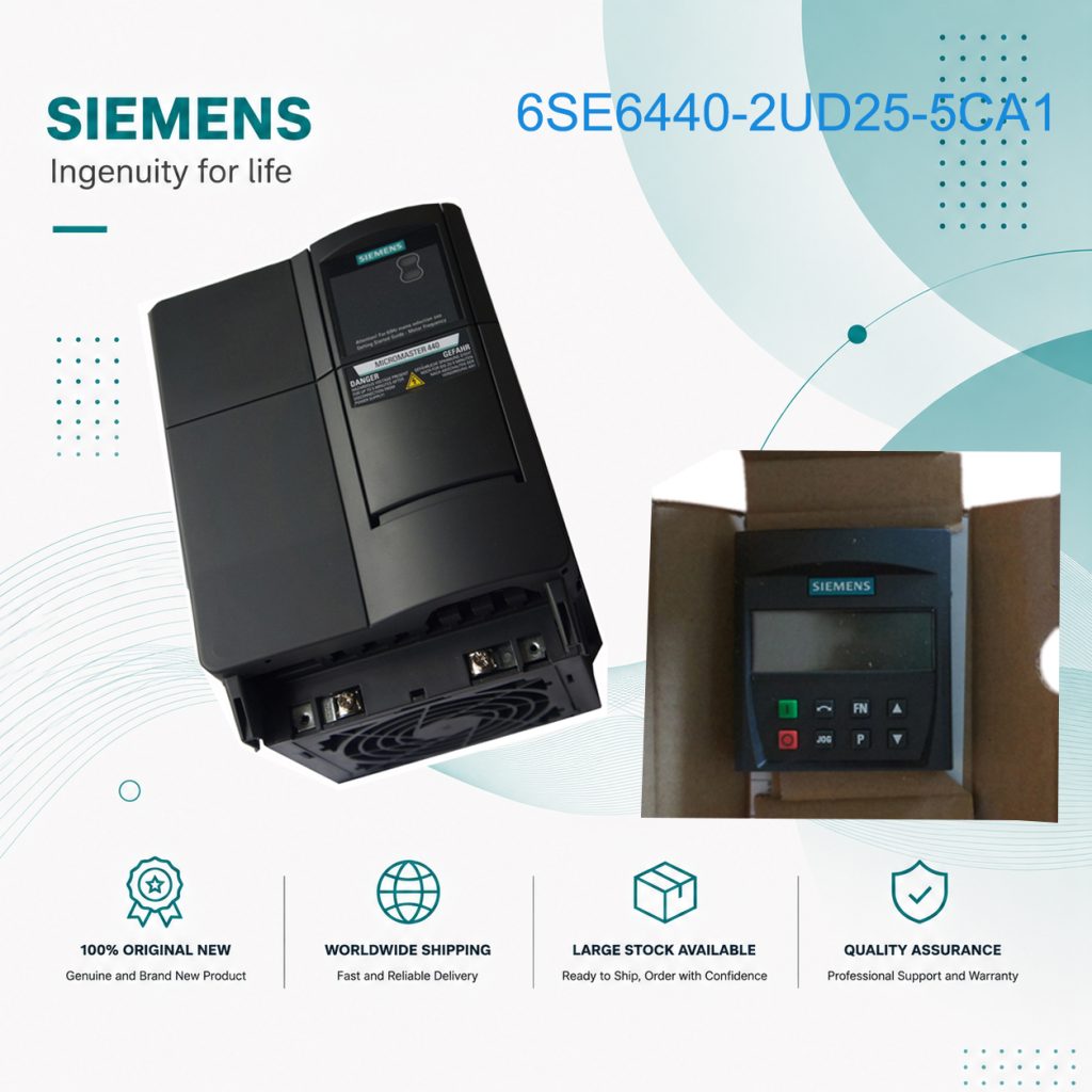 Siemens 6SE6440-2UD25-5CA1 MICROMASTER 440 Drive