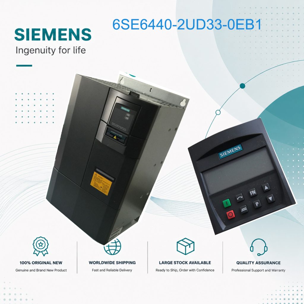 Siemens 6SE6440-2UD33-0EB1 MICROMASTER 440 Inve...
