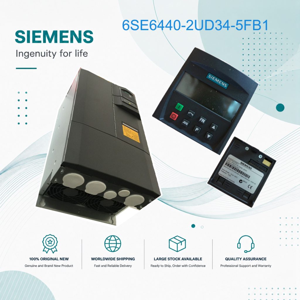 Siemens 6SE6440-2UD34-5FB1 MICROMASTER 440 Inve...