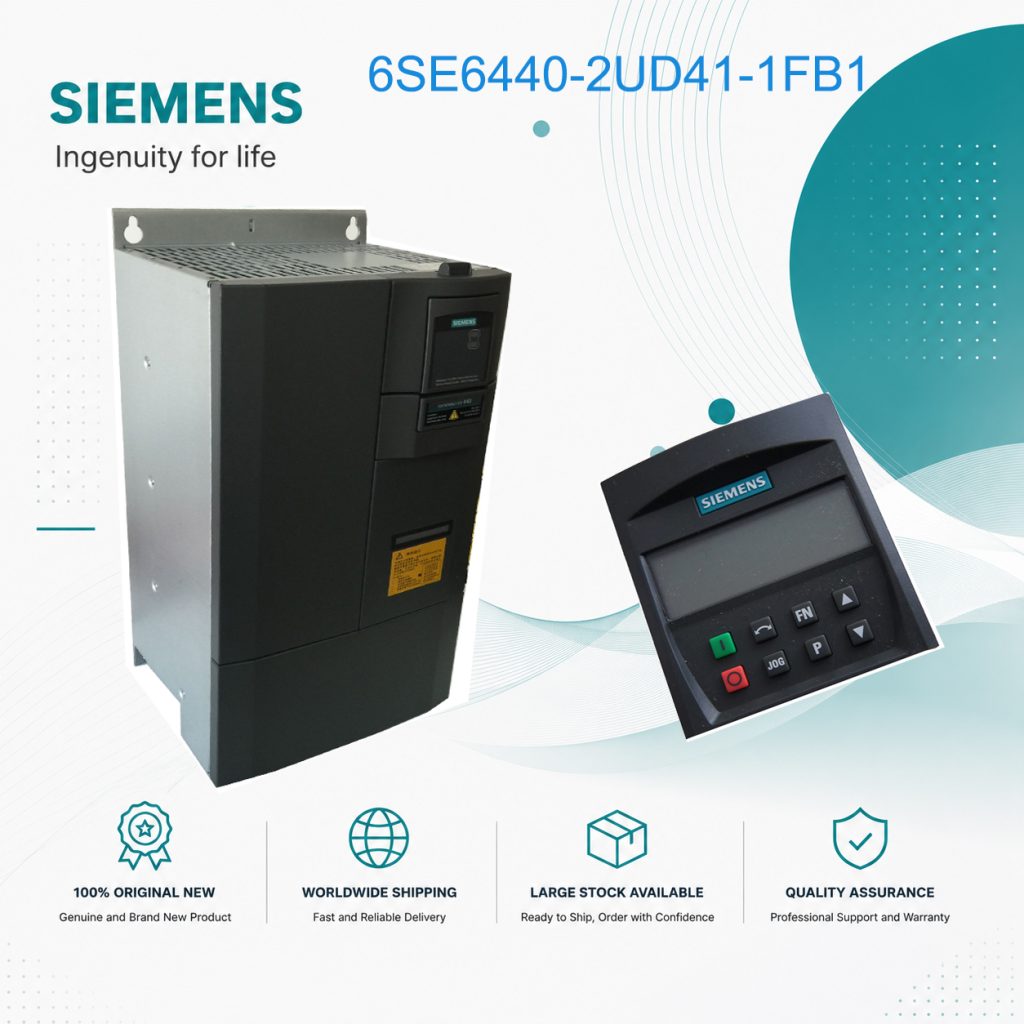 Siemens 6SE6440-2UD41-1FB1 MICROMASTER 440 Drive