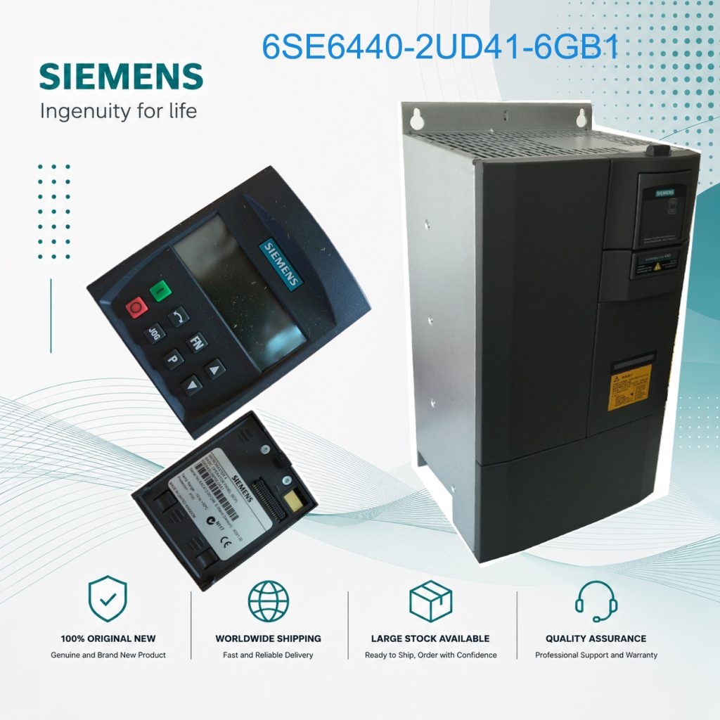 Siemens 6SE6440-2UD41-6GB1 MICROMASTER 440 Drive