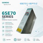 Siemens 6SE7011-5EP70-Z SIMOVERT Masterdrives Frequency Inverter