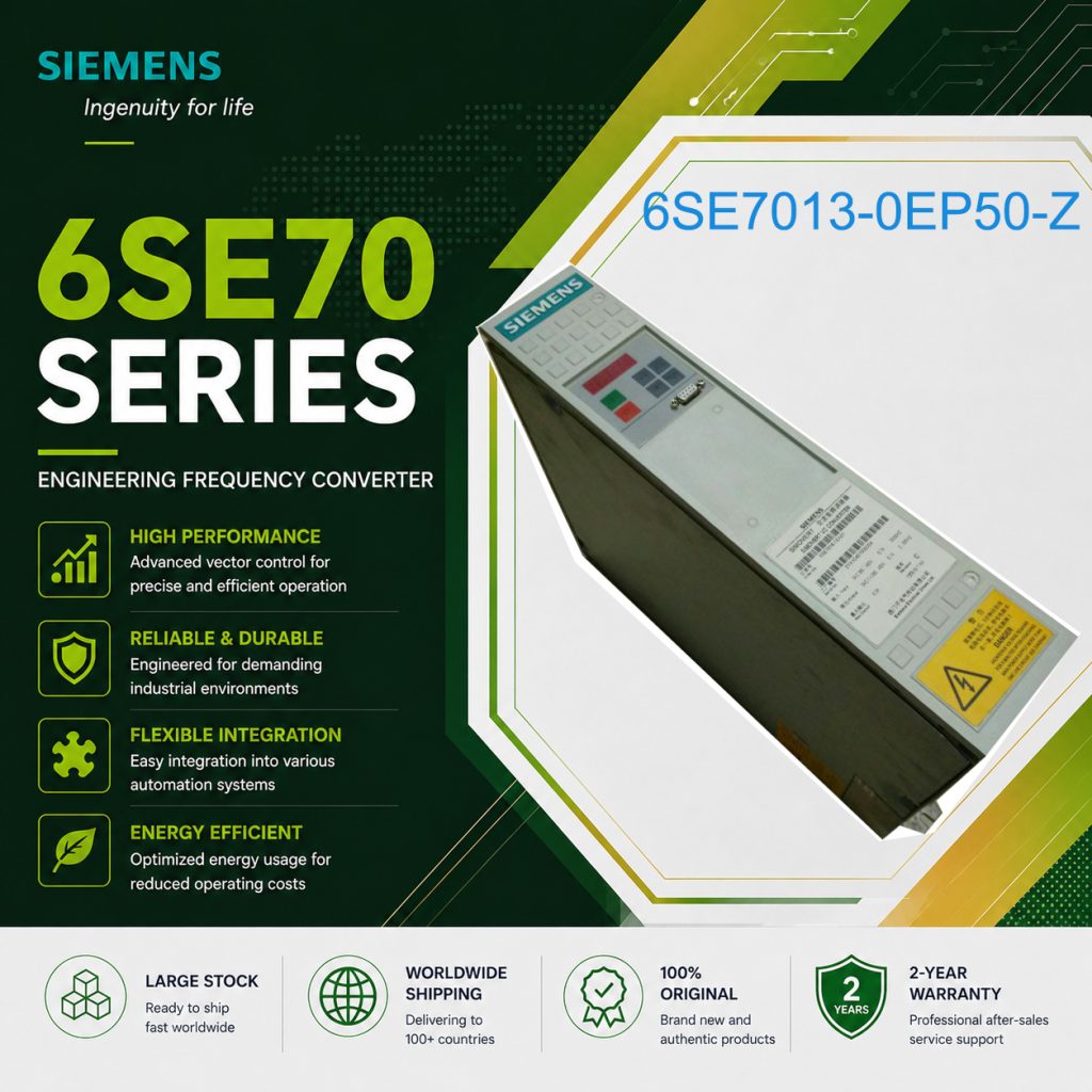 Siemens 6SE7018-0EP50-Z SIMOVERT Masterdrives I...