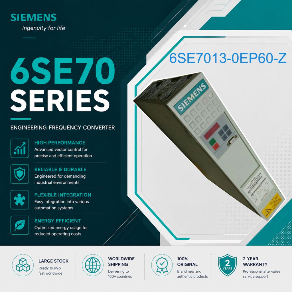 Siemens 6SE7013-0EP60-Z SIMOVERT Masterdrives I...