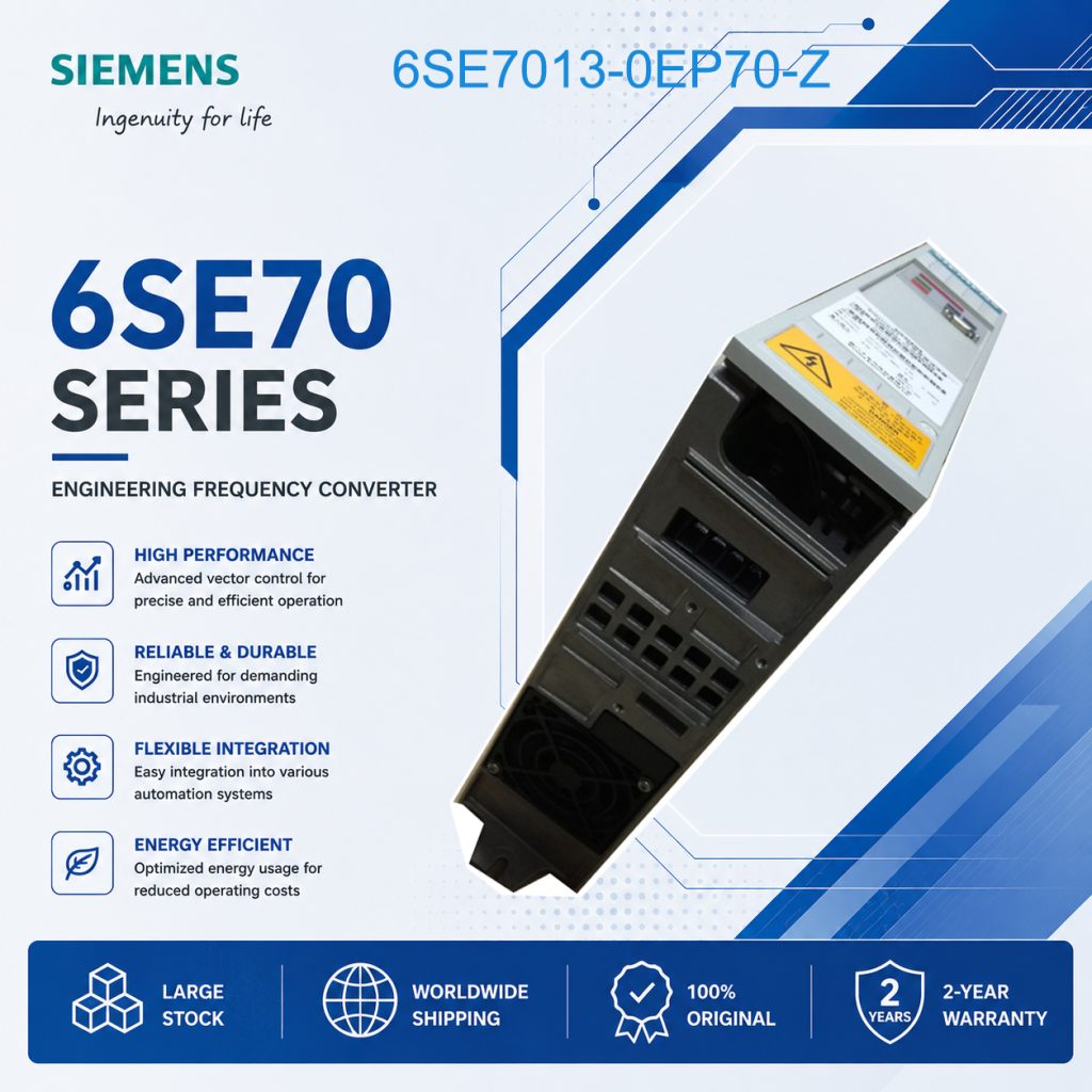 Siemens 6SE7018-0EP70-Z SIMOVERT Masterdrives I...