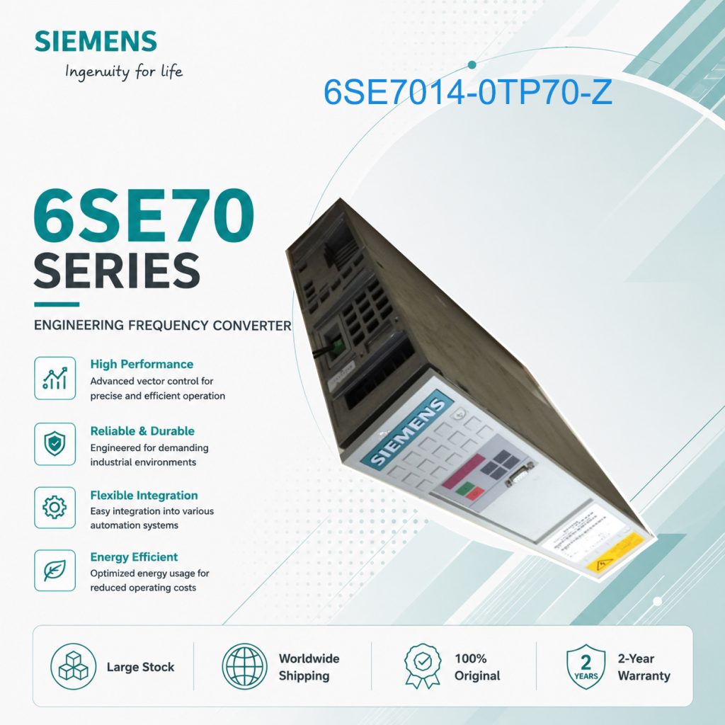 Siemens 6SE7014-0TP70-Z SIMOVERT Masterdrives I...