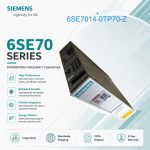 Siemens 6SE7014-0TP70-Z SIMOVERT Masterdrives Industrial AC Drive