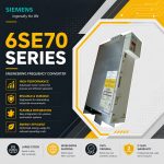 Siemens 6SE7016-1TA61-Z SIMOVERT Masterdrives Frequency Drive