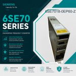 Siemens 6SE7018-0EP60-Z SIMOVERT Masterdrives Frequency Drive