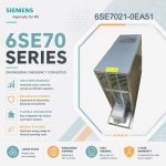 Siemens 6SE7018-0EA51-Z SIMOVERT Masterdrives Frequency Converter