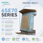 Siemens 6SE7021-0EA71 SIMOVERT Masterdrives Industrial AC Drive