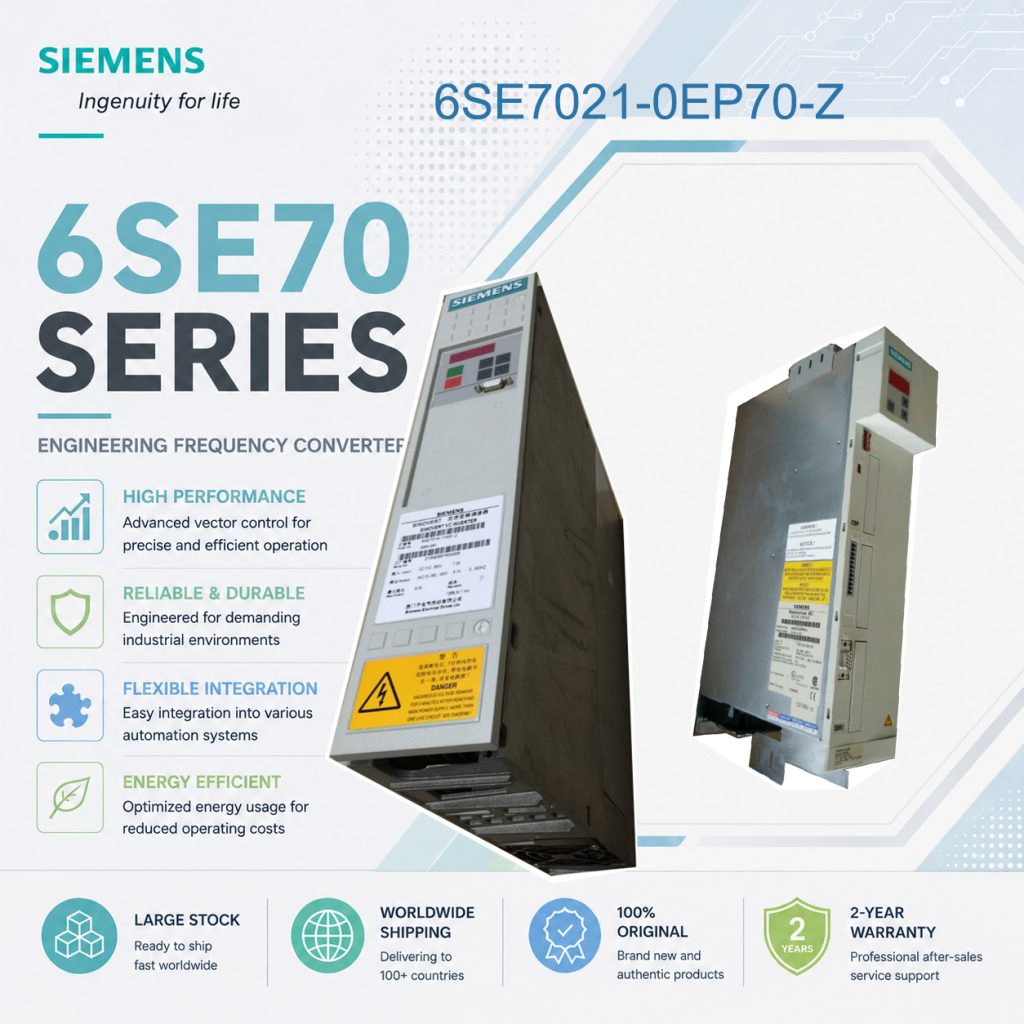 Siemens 6SE7021-0EP70-Z SIMOVERT Masterdrives I...