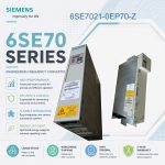 Siemens 6SE7021-0EP70-Z SIMOVERT Masterdrives Industrial Frequency Inverter