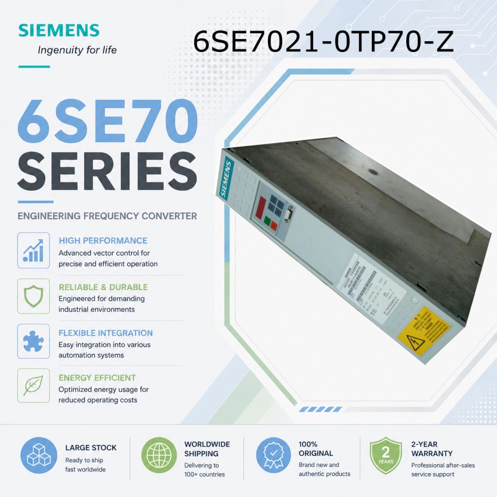 Siemens 6SE7021-0TP70-Z SIMOVERT Masterdrives I...