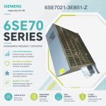 Siemens 6SE7021-3EB51-Z SIMOVERT Masterdrives Industrial Inverter