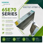 Siemens 6SE7021-8TB61-Z SIMOVERT Masterdrives Industrial Inverter