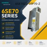Siemens 6SE7022-1EP70-Z SIMOVERT Masterdrives Industrial Frequency Inverter