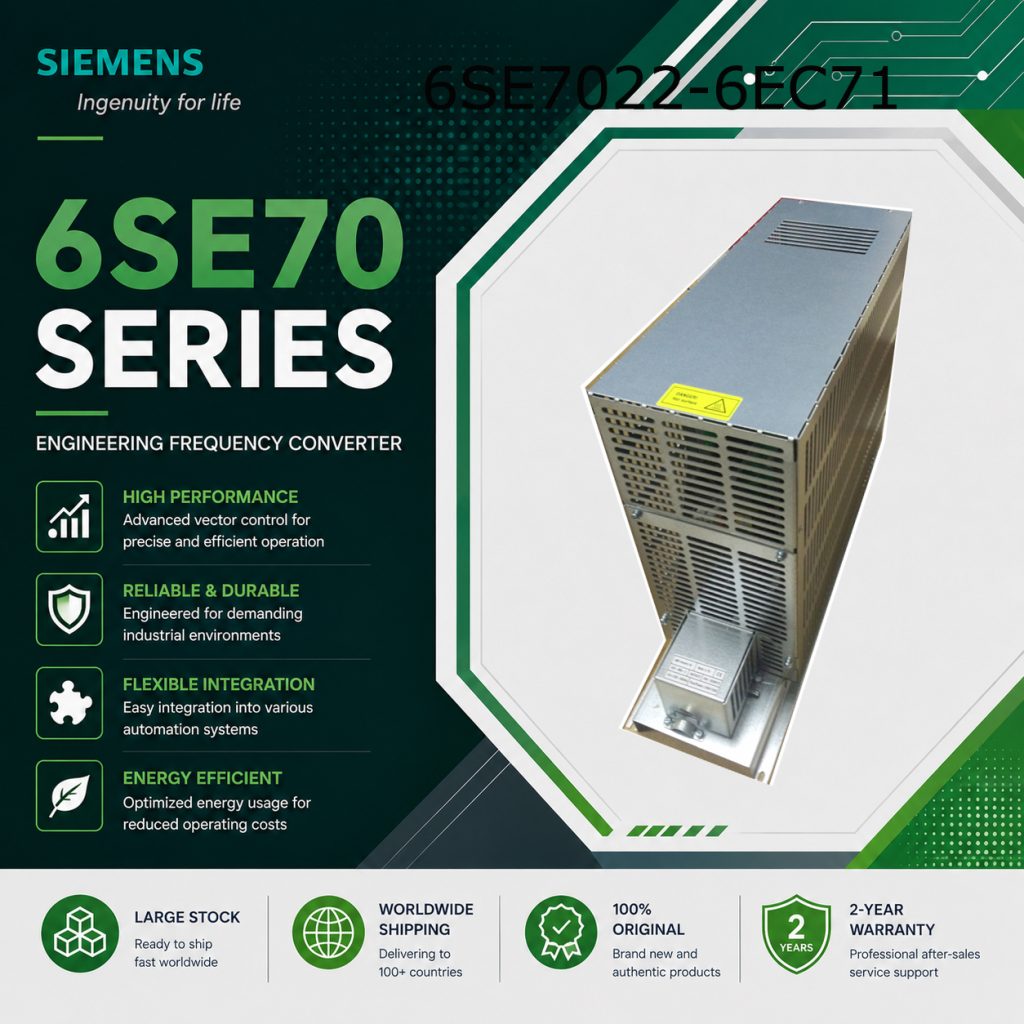 Siemens 6SE7022-6EC71 SIMOVERT Masterdrives Ind...
