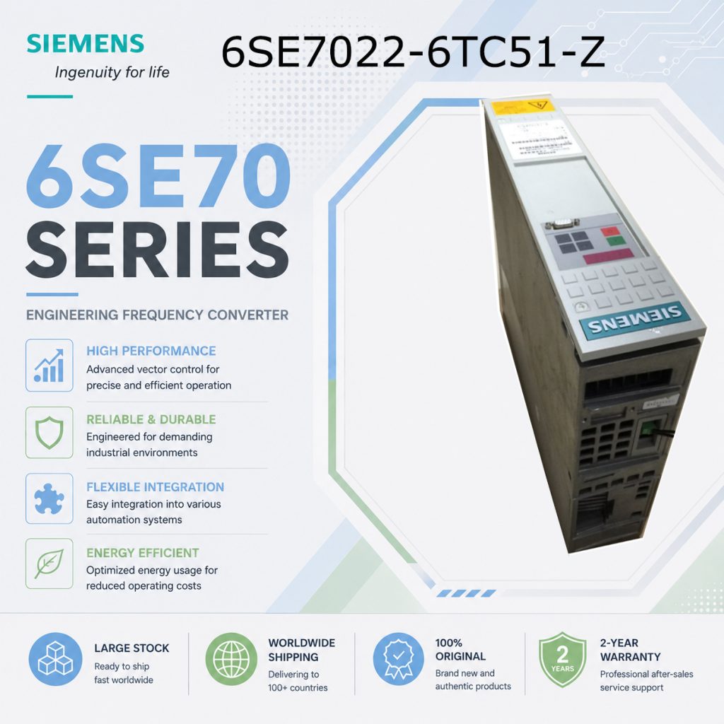 Siemens 6SE7022-6TC51-Z SIMOVERT Masterdrives I...
