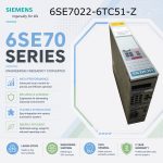 Siemens 6SE7022-6TC51-Z SIMOVERT Masterdrives Industrial Frequency Inverter