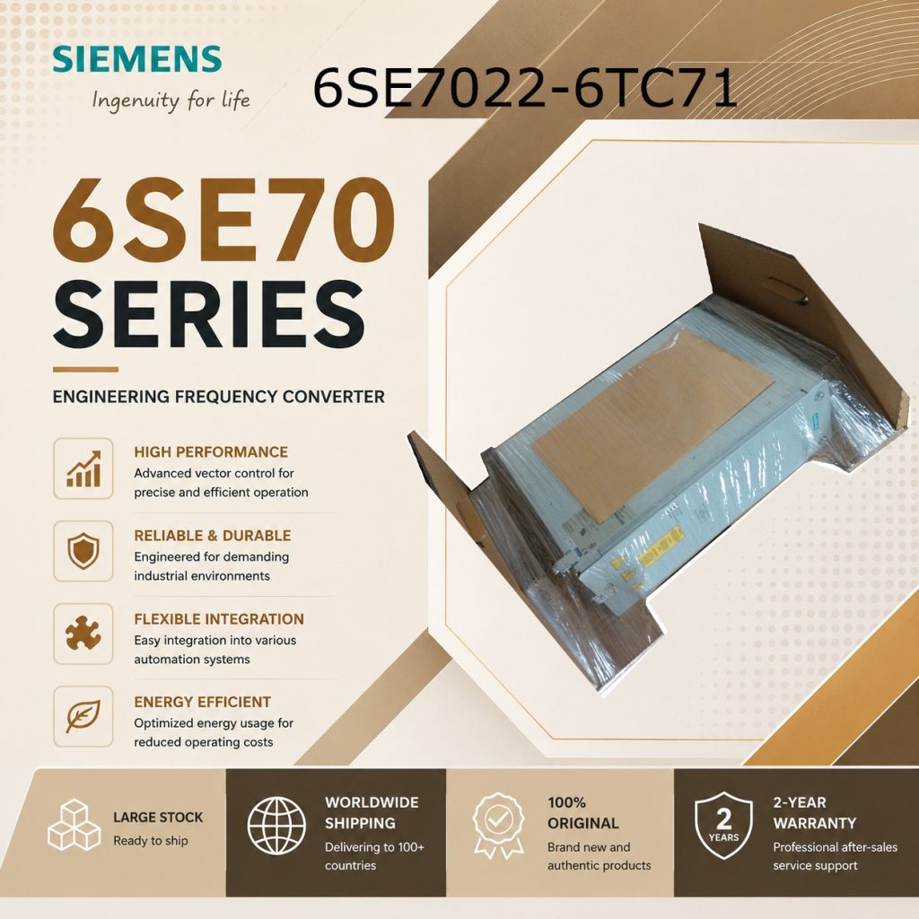 Siemens 6SE7022-6TC71 SIMOVERT Masterdrives Ind...