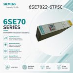 Siemens 6SE7022-6TP50 SIMOVERT Masterdrives Frequency Converter