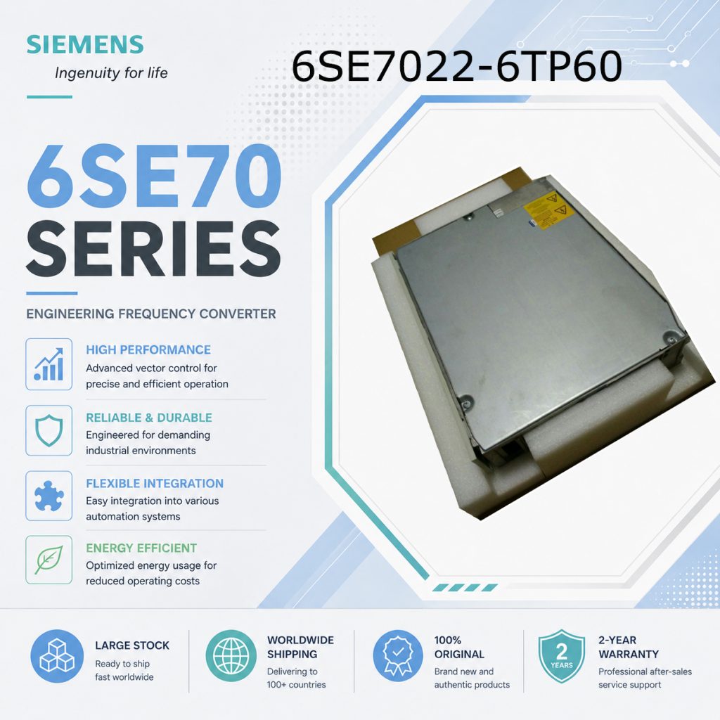 Siemens 6SE7022-6TP60 SIMOVERT Masterdrives Ind...