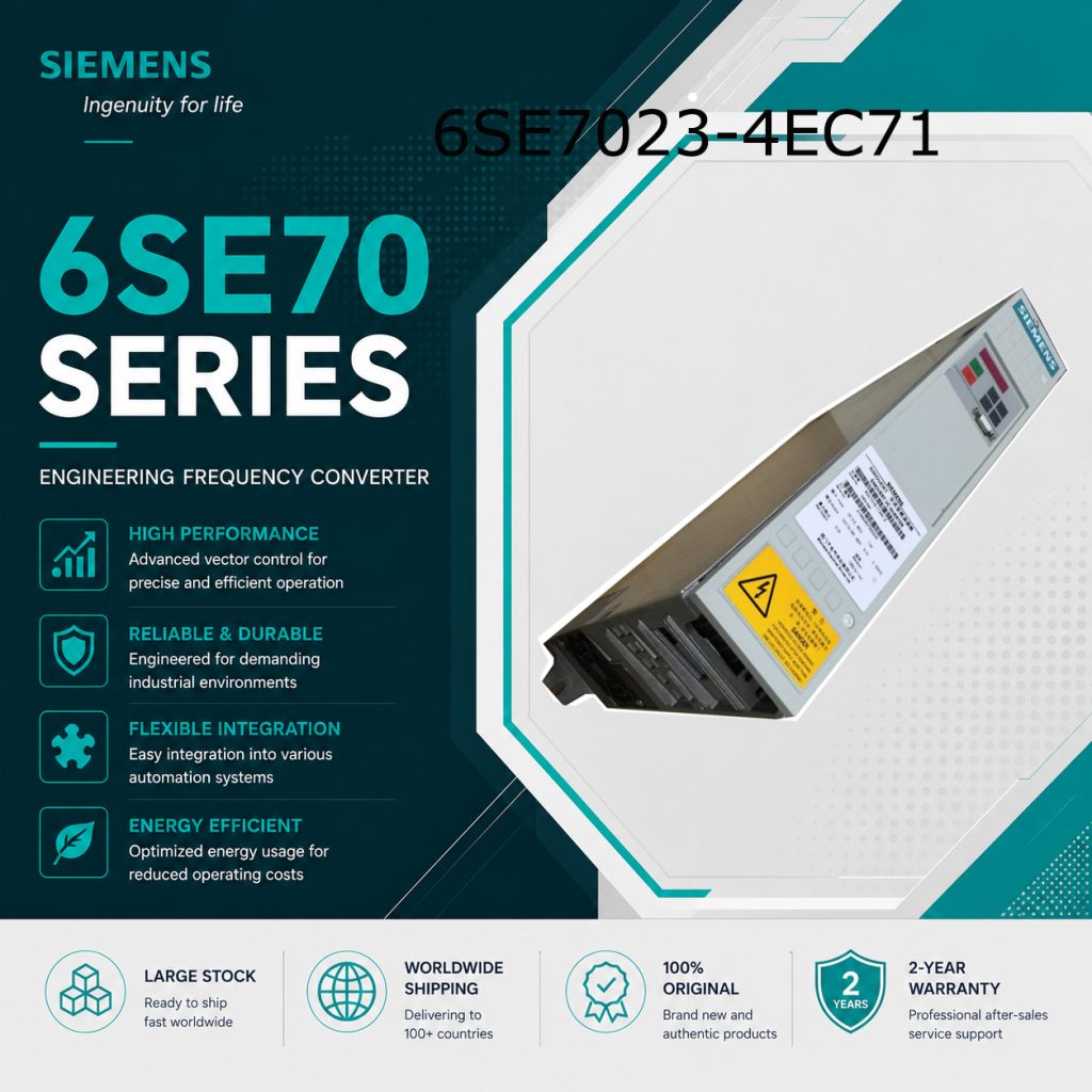 Siemens 6SE7023-4EC71 SIMOVERT Masterdrives Ind...