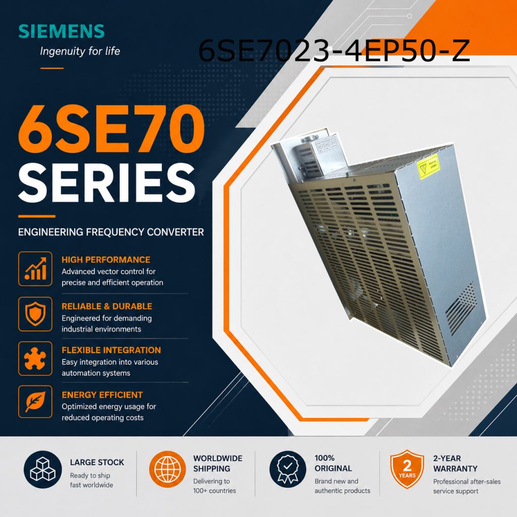 Siemens 6SE7021-4EP50-Z SIMOVERT Masterdrives F...