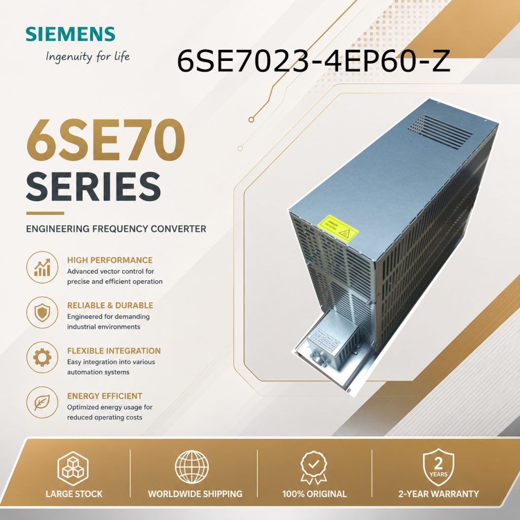 Siemens 6SE7023-4EP60-Z SIMOVERT Masterdrives F...