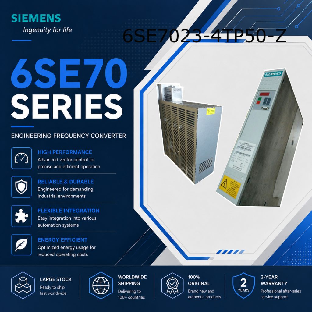 Siemens 6SE7023-4TP50-Z SIMOVERT Masterdrives I...
