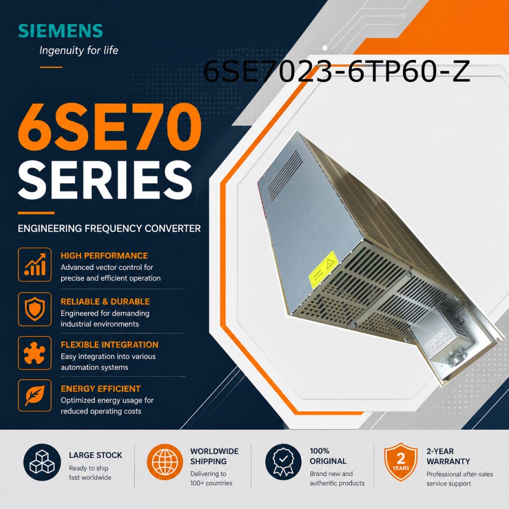 Siemens 6SE7023-6TP60-Z SIMOVERT Masterdrives F...