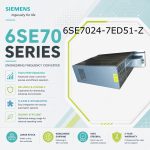 Siemens 6SE7024-7ED51-Z SIMOVERT Masterdrives Frequency Converter