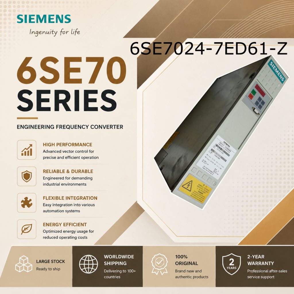 Siemens 6SE7024-7ED61-Z SIMOVERT Masterdrives I...