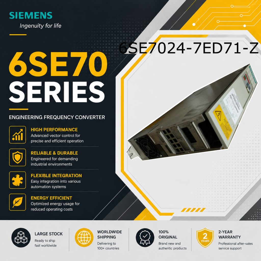 Siemens 6SE7024-7ED71-Z SIMOVERT Masterdrives I...