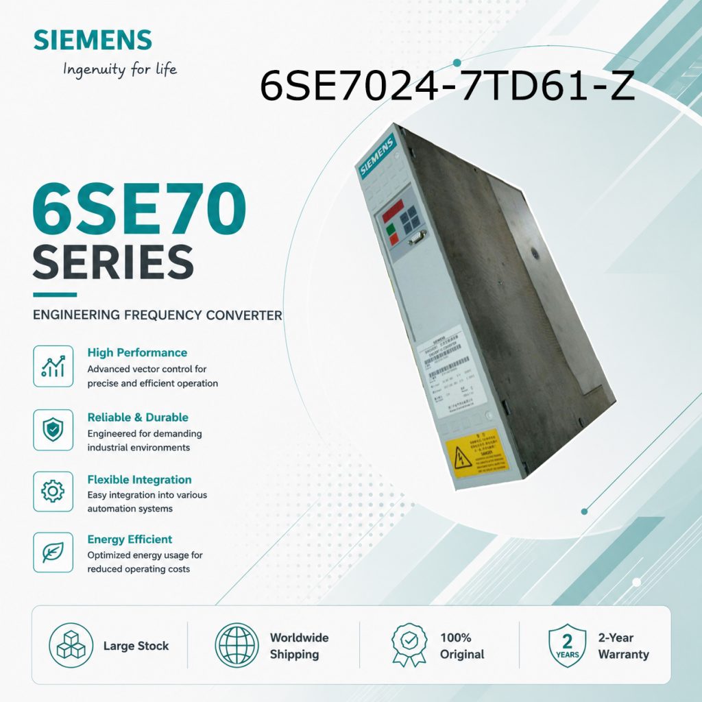 Siemens 6SE7024-7TD61-Z SIMOVERT Masterdrives I...